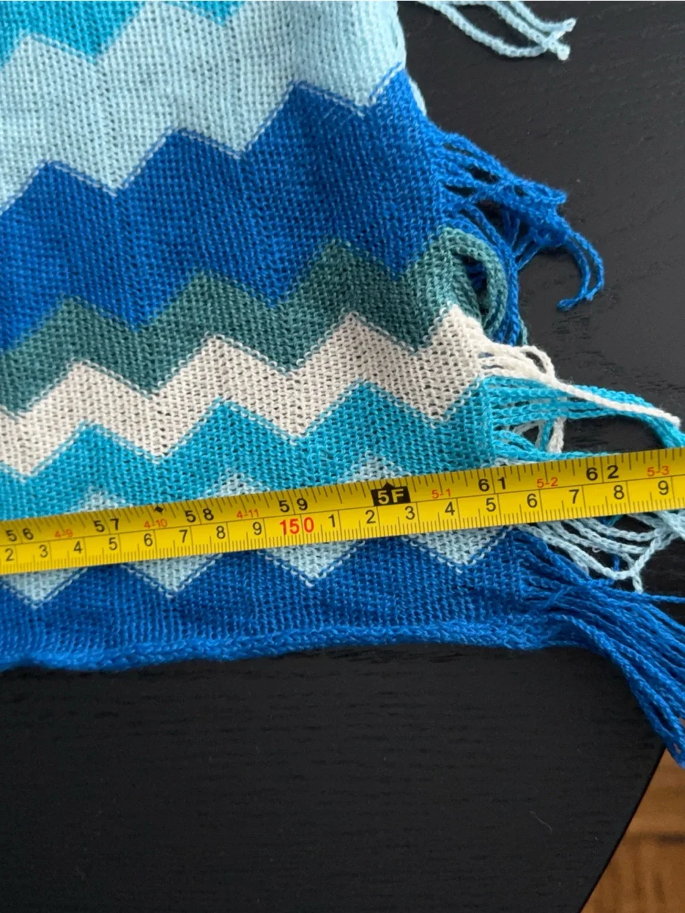 Missoni blue chevron
